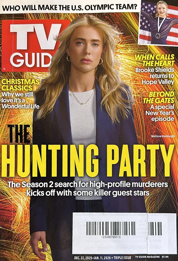 Tv Guide Magazine December 22, 2025- January 11, 2026 Free Shipping