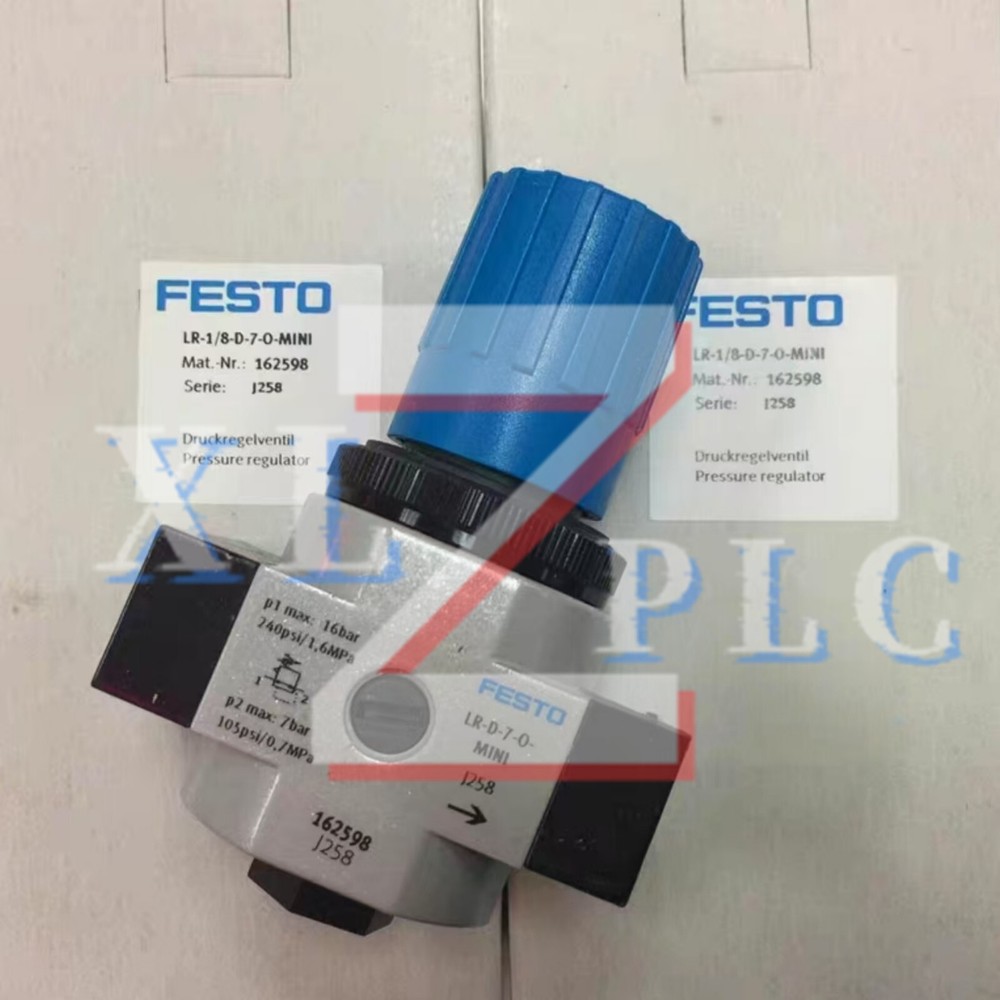 1PCS New FESTO LR-1/8-D-7-O-MINI 162598 Pressure Regulator Gauge In Box*