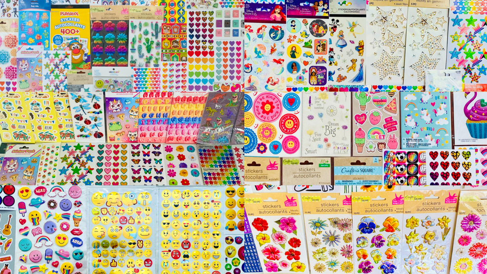 369 Huge Surprise Sticker Lot Sandylion Recollections American Crafts Eureka DIY