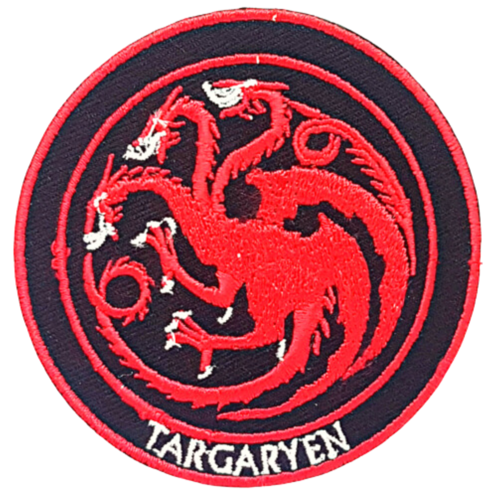 Game of Thrones Targaryen Iron On Embroidered Patch for Jackets Clothes