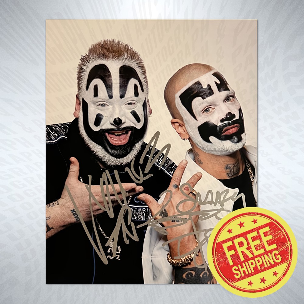 Insane Clown Posse Autograph Reprint Signed 8x10 Photo Signature Poster BUY NOW
