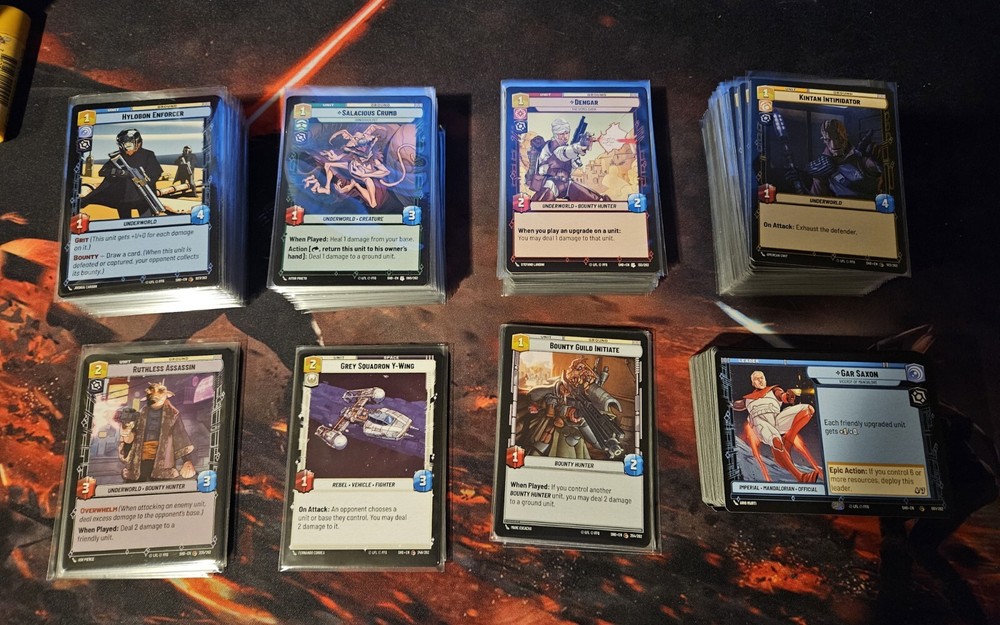 Shadows of the Galaxy - Uncommon/Common Play Set x3 - Star Wars: Unlimited