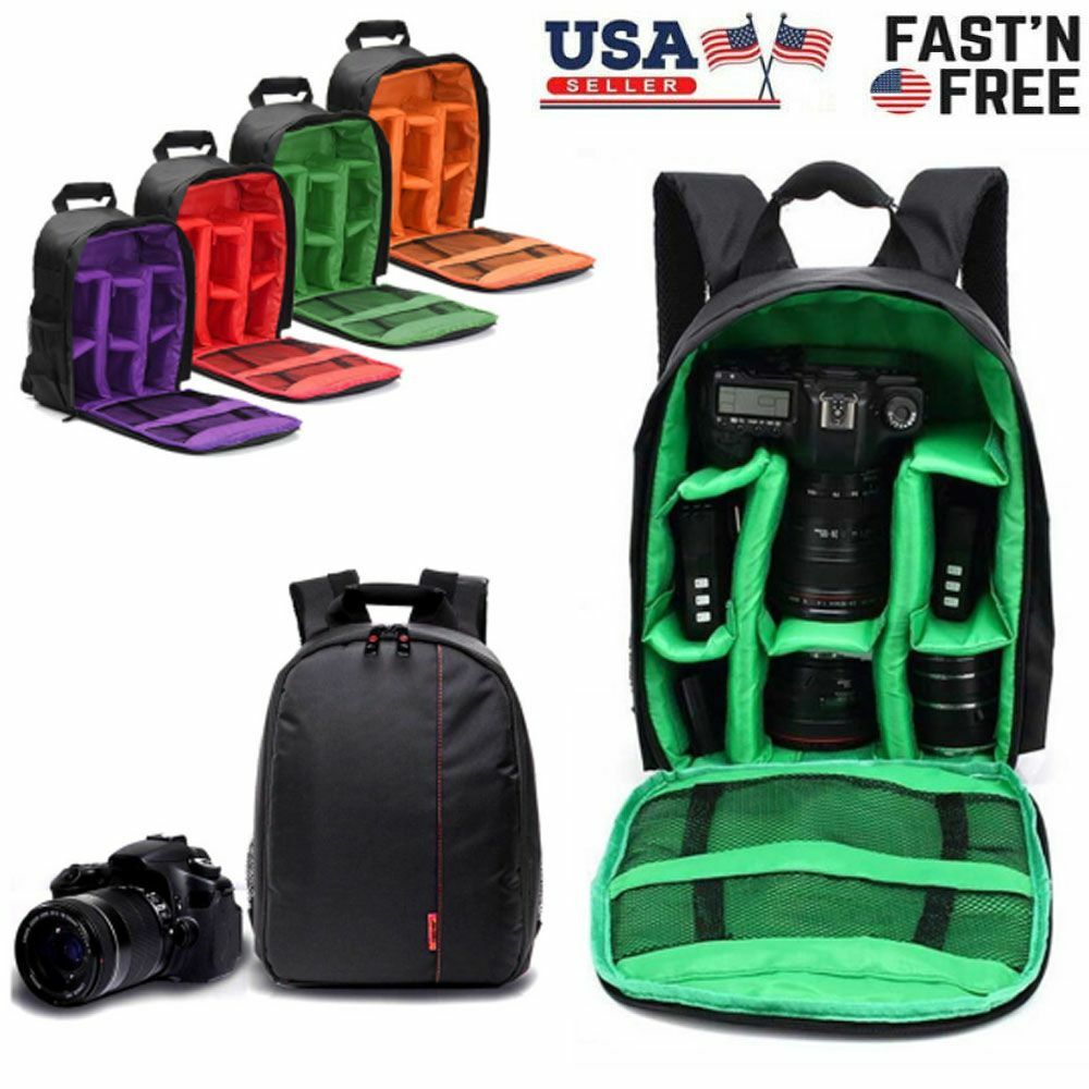 Waterproof DSLR Camera Sling Backpack for Canon Nikon Sony Mirrorless Cameras-image