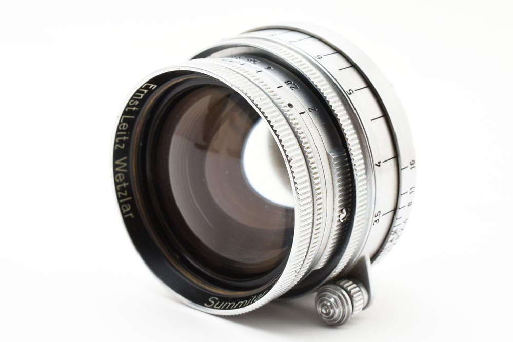 Near MINT Leica Ernst Leitz Wetzlar 5cm f2 L39 LTM Screw Mount Summitar Lens Japan