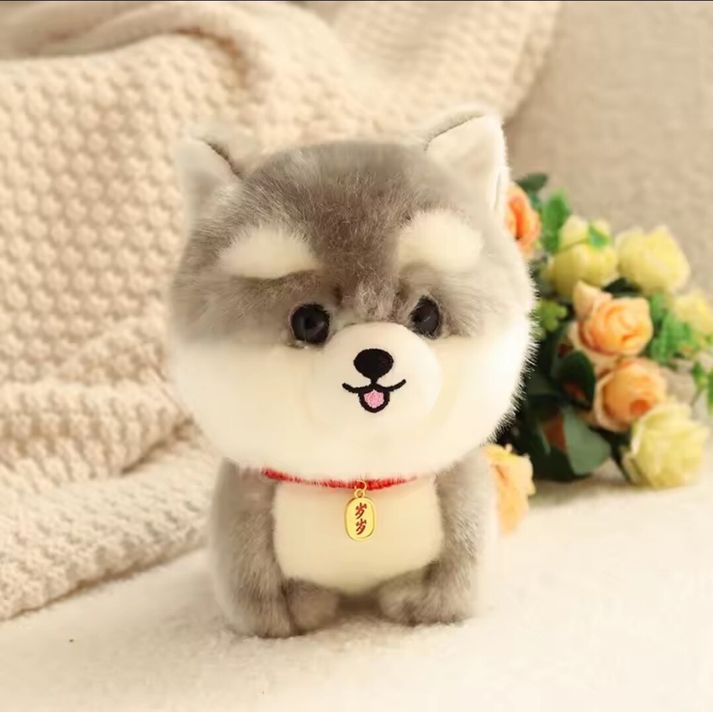 Mini Dog Plush Toy Animals Puppy Doll Soft Kids Toys for Girls Boys Child Gifts