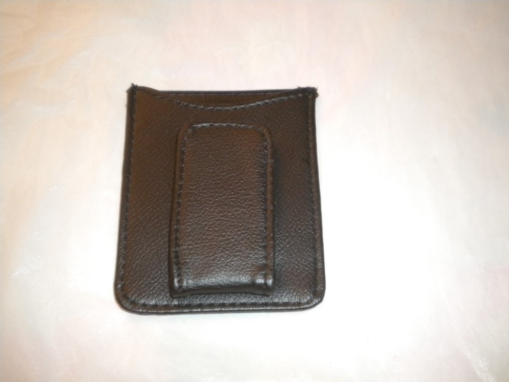 Slim Black Credit Card ID Holder Money Clip-image