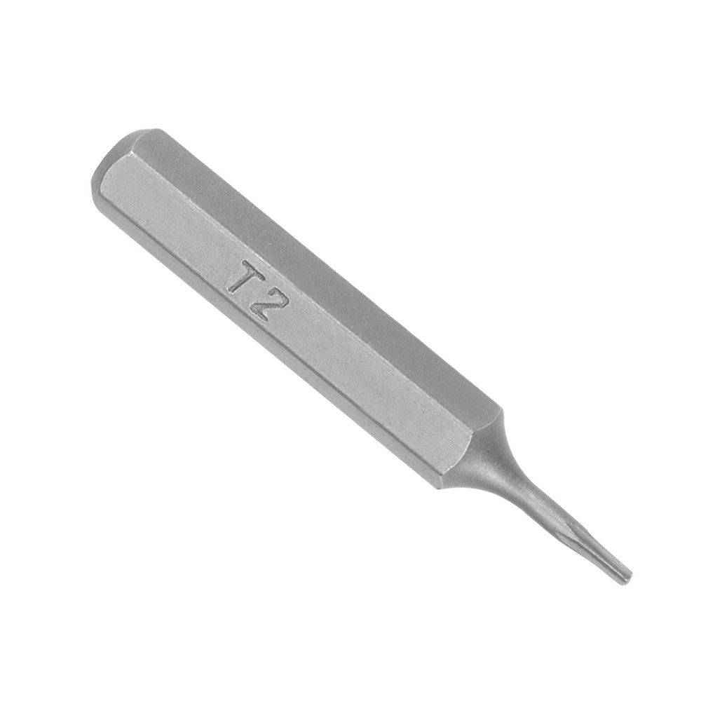 Torx T2 Screwdriver Bit 5/32 Hex Shank 28mm Magnetic