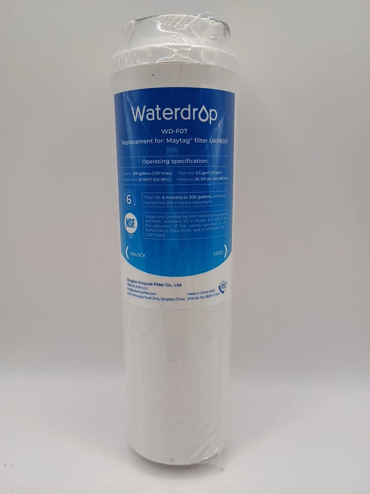 Waterdrop UKF8001 Refrigerator Water Filter
