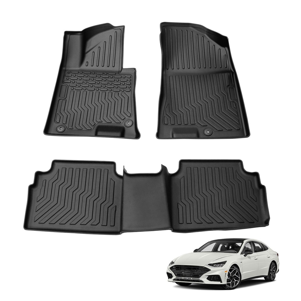 Floor Mats For 2020-2023 Hyundai Sonata 2021-2023 Kia K5 FWD Only Liner