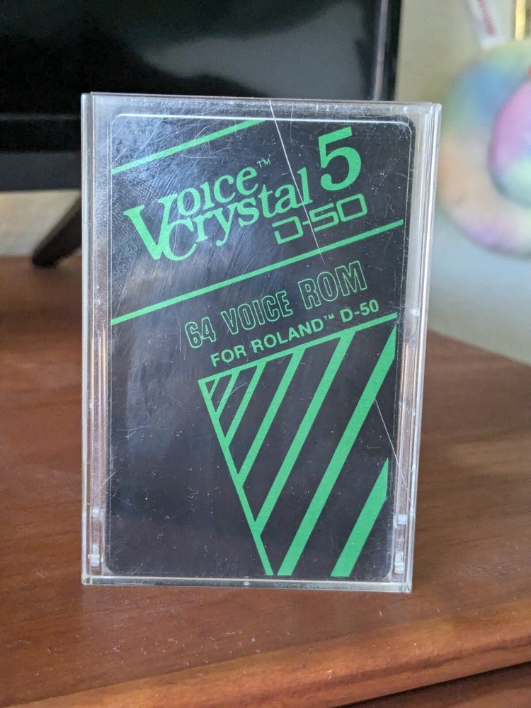 Roland D-50 Voice Crystal Card Vol 5 Synth Expansion Sounds  -image