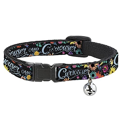 Breakaway Cat Collar - NARROW MEDIUM - Fits 8-12 Inch (0.5 Inch WIDE)