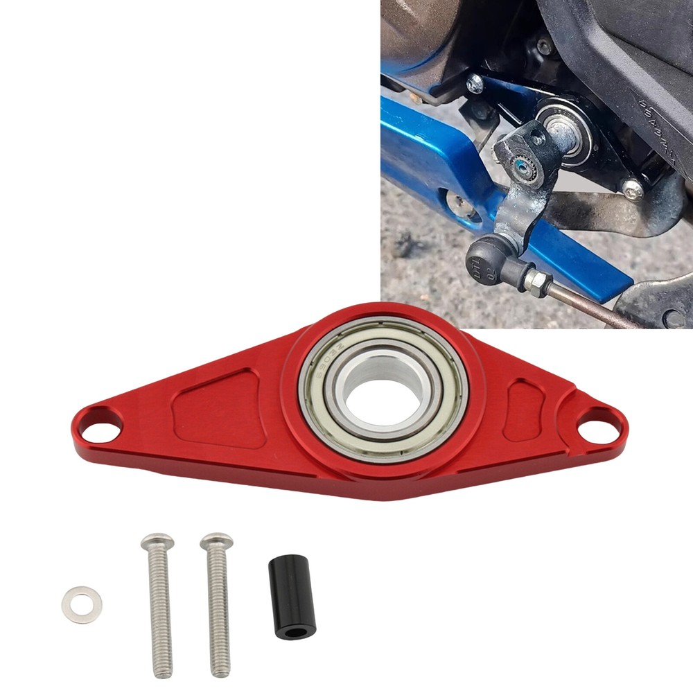 Red Gear Shift Support Bracket for Suzuki GIXXER 250SF & V-Strom 250SX 2020-2024