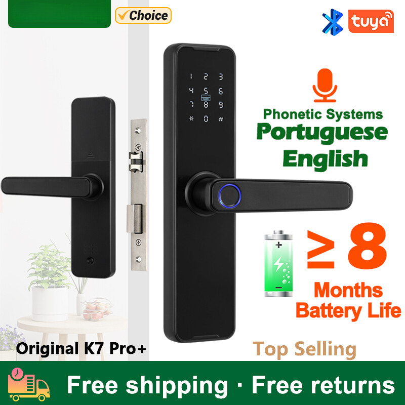 Biometric Fingerprint Smart Lock with Remote Keyless Entry and Electronic Access-image