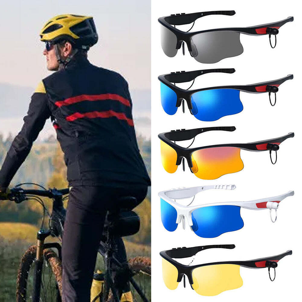 Smart Bluetooth Glasses Outdoor Sports Driving Navigation Polarized Sunglasses