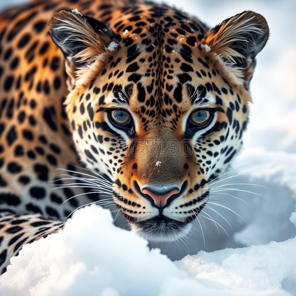 AI Art Tiger Digital Wallpaper Background for Desktop-image