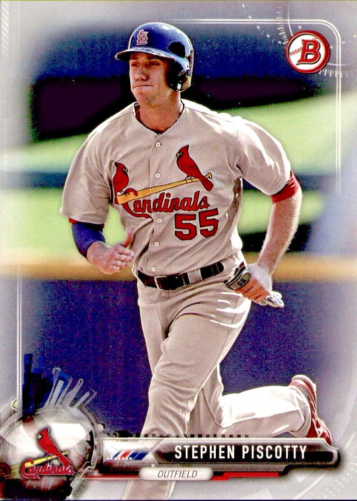 2017 Bowman Silver Parallel #13 Stephen Piscotty RC