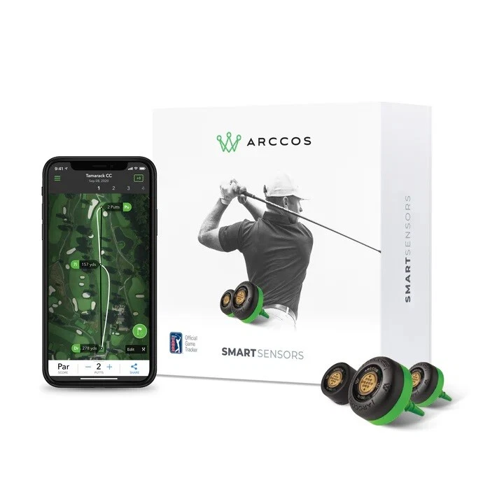 ARCCOS GOLF SMART SENSORS 80012 Gen3 AI GPS