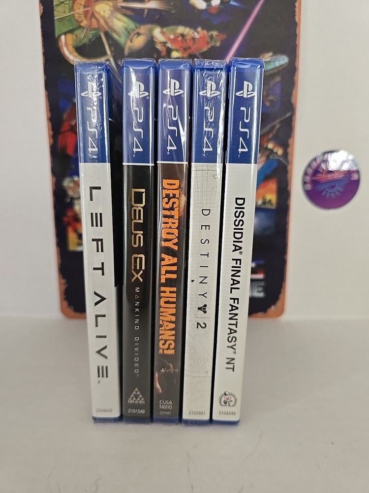 PS4 NEW, Sealed Game Bundle