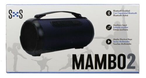 GenX Mambo 2 Portable Bluetooth Speaker with Wireless Connectivity  