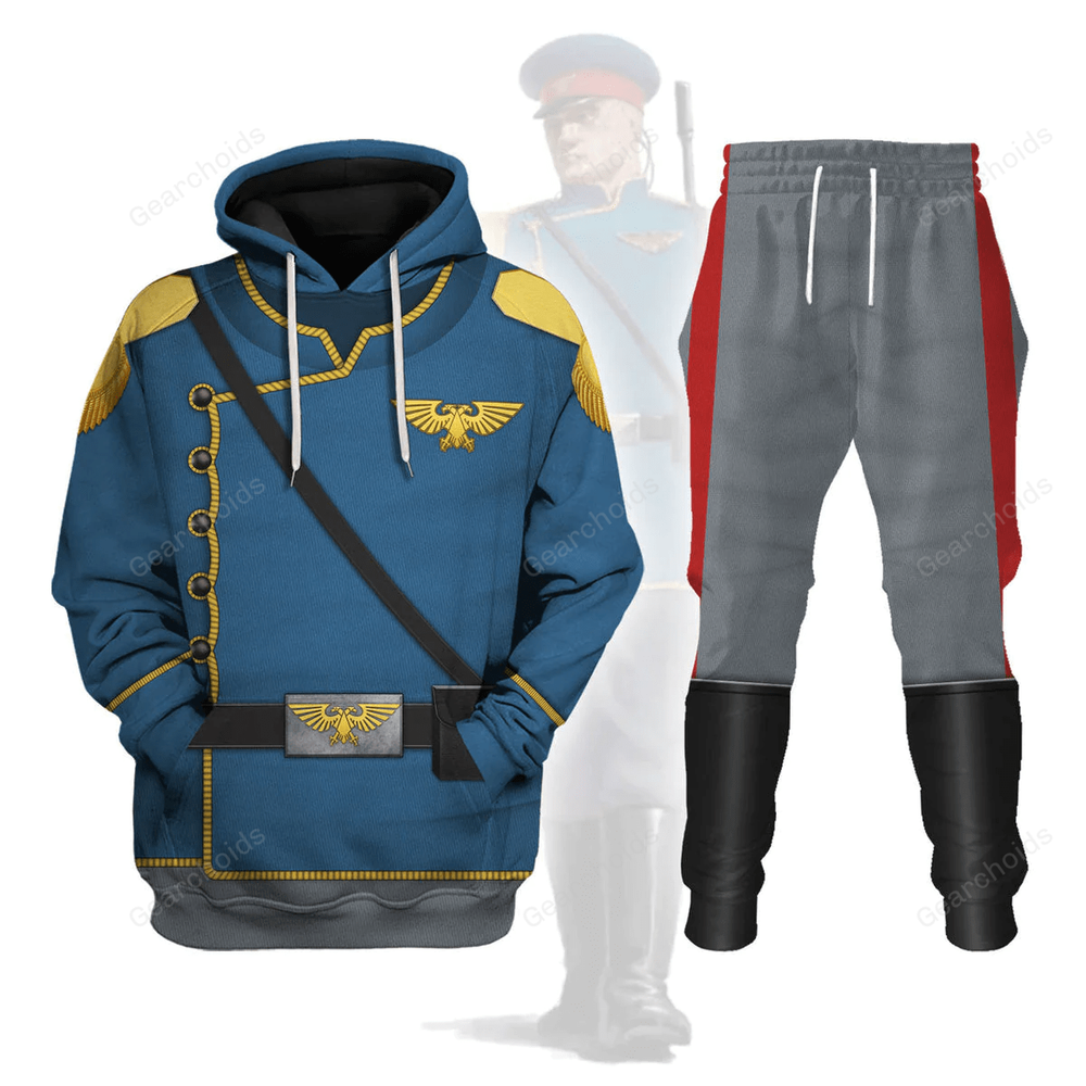 Mordian Unisex Tracksuit Cosplay Hoodie Sweatshirt Set