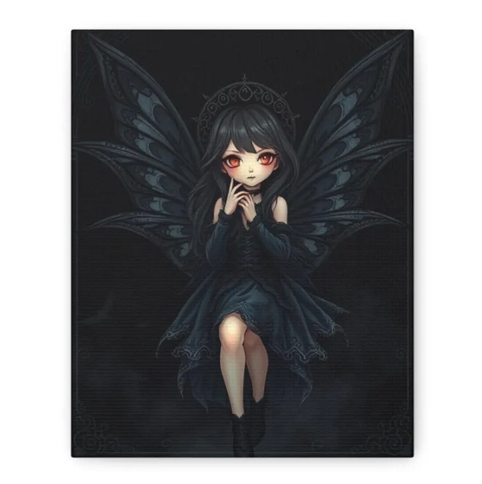 Wall Art for Fantasy Home Decor Lovers. Art Title: Night Spell Fae