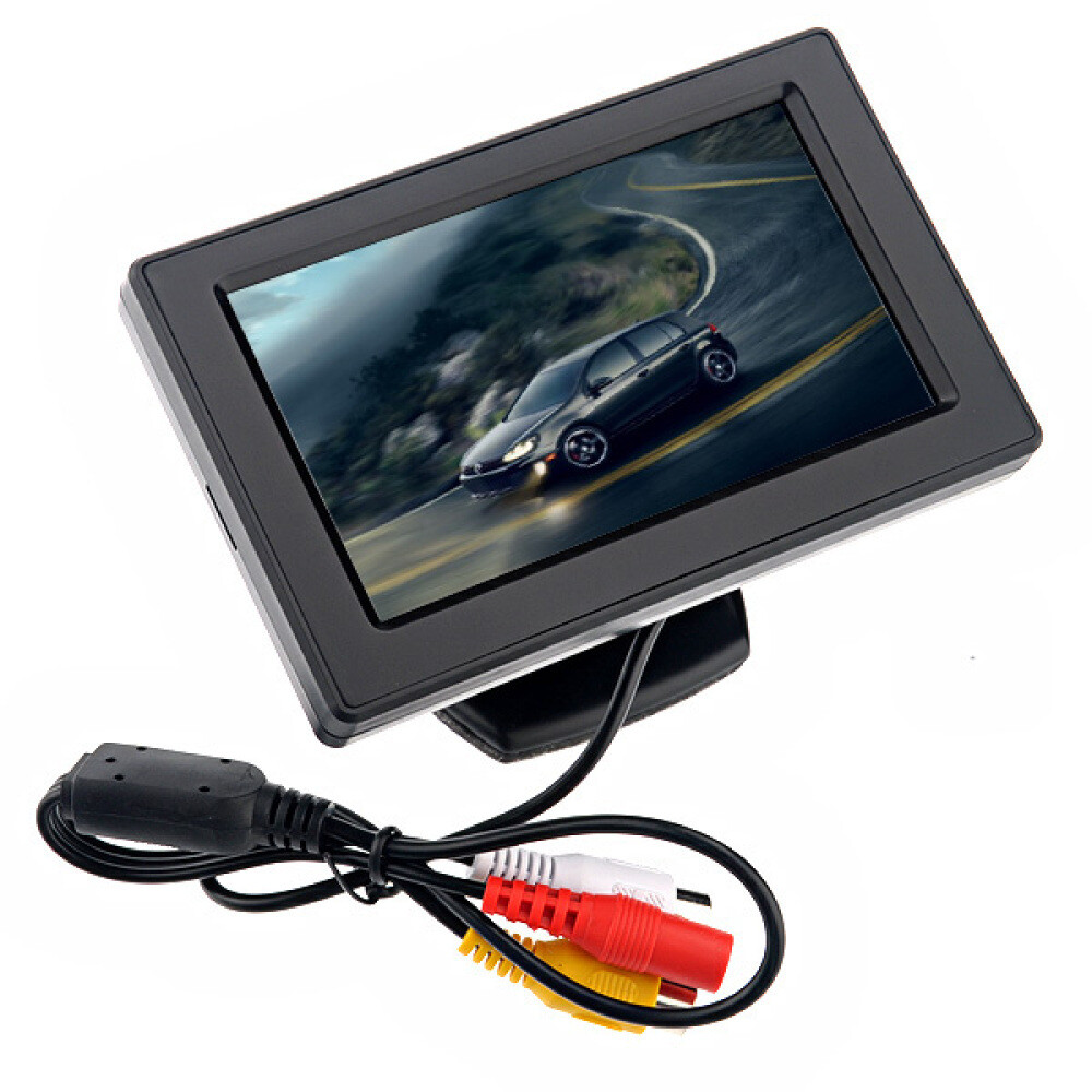 4 .3-inch Monitor Sun Shade for Laptop Full-color LED Backlight Car DVD