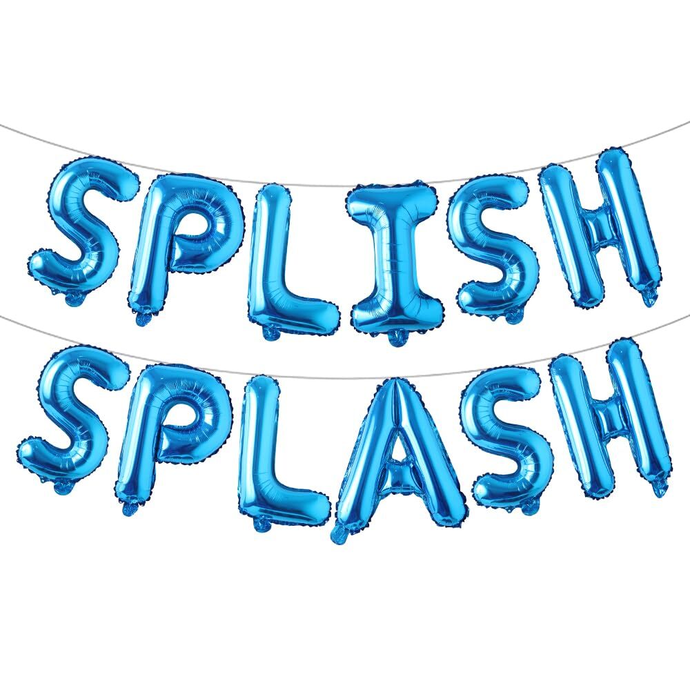 Splish Splash Birthday Party Decorations for Boys – Underwater Themed Party Supplies
