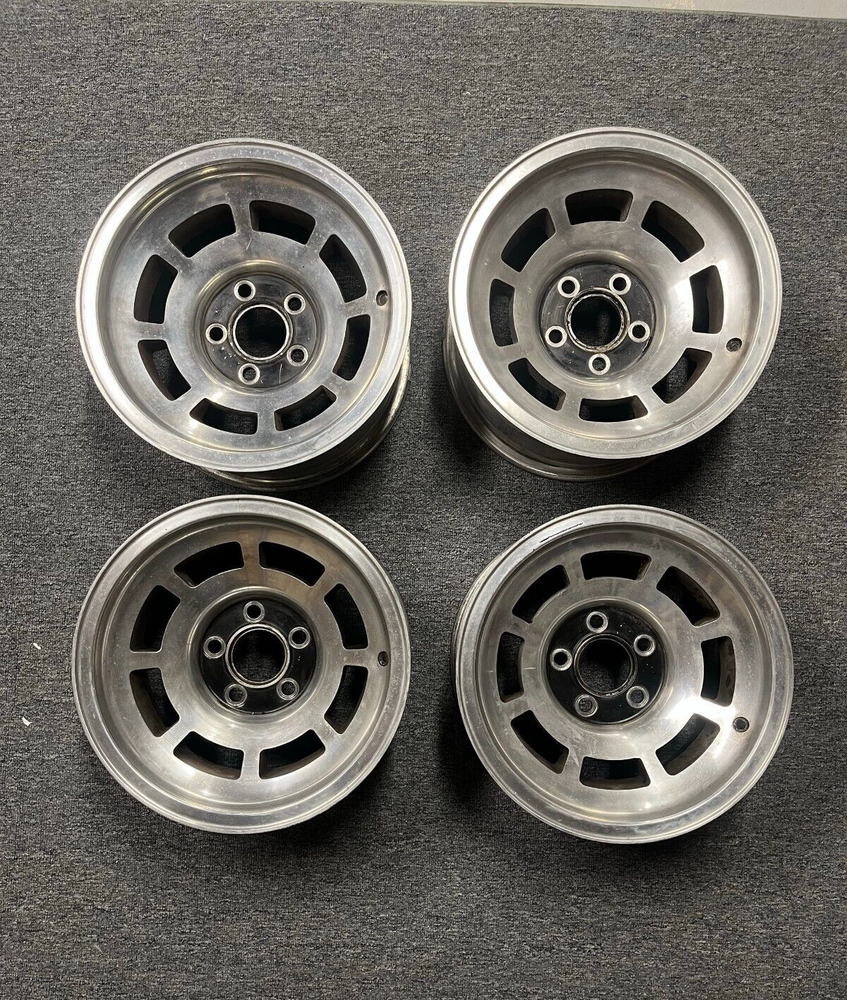 C3 Corvette 15x8 Kelsey Hayes Slotted Aluminum Wheels 1973-1982 (Set of 4)