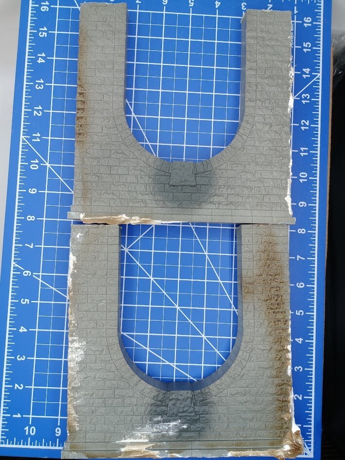 MTH Double Tunnel Portal 2-Piece Lot for O Scale American Flyer Atlas K-Line Lionel Trains  