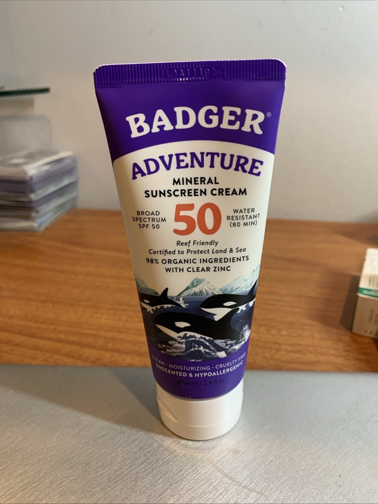 Mineral Zinc Oxide Sunscreen SPF 30 Travel Size Reef Safe Moisturizing Lotion