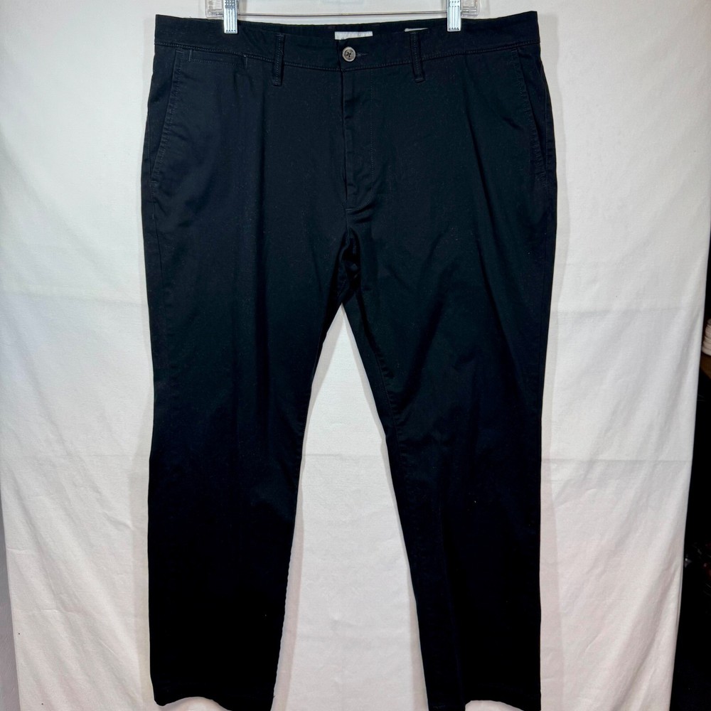 Goodfellow & Co Athletic Fit Black Chino Pants 40x30 Hennepin