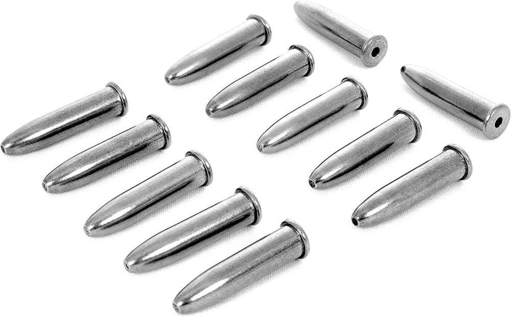 22 LR Steel Snap Caps Dummy Rounds (12 Pack)