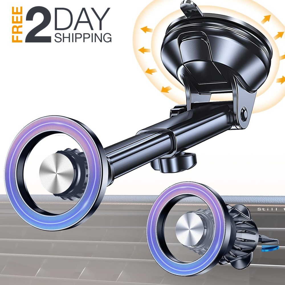 Soporte Magnetico De Telefono Para Carros Autos Accesorios Celular Iphone Galaxy