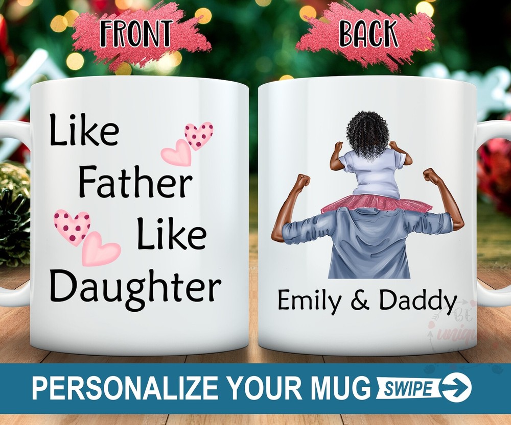 Fathers Day First Fathers Day Mug Custom Mug For New Dad New Dad Mug Personalize