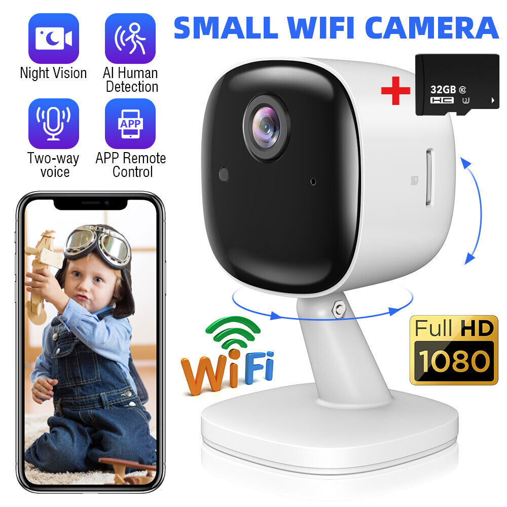 New 1080p Smart Home Camera, Indoor IP Security Surveillance System Night Vision