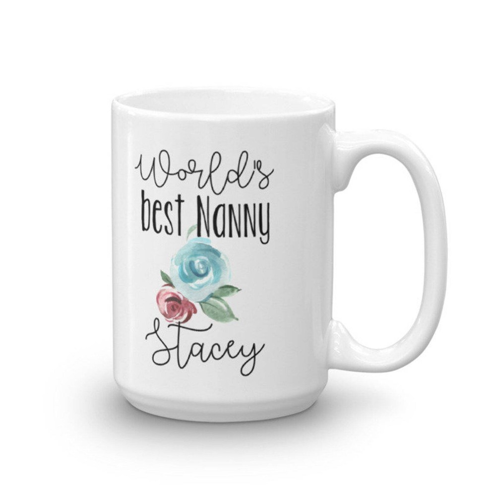 Custom Thank You Nanny Mug - Personalized Gift for Caregivers-image