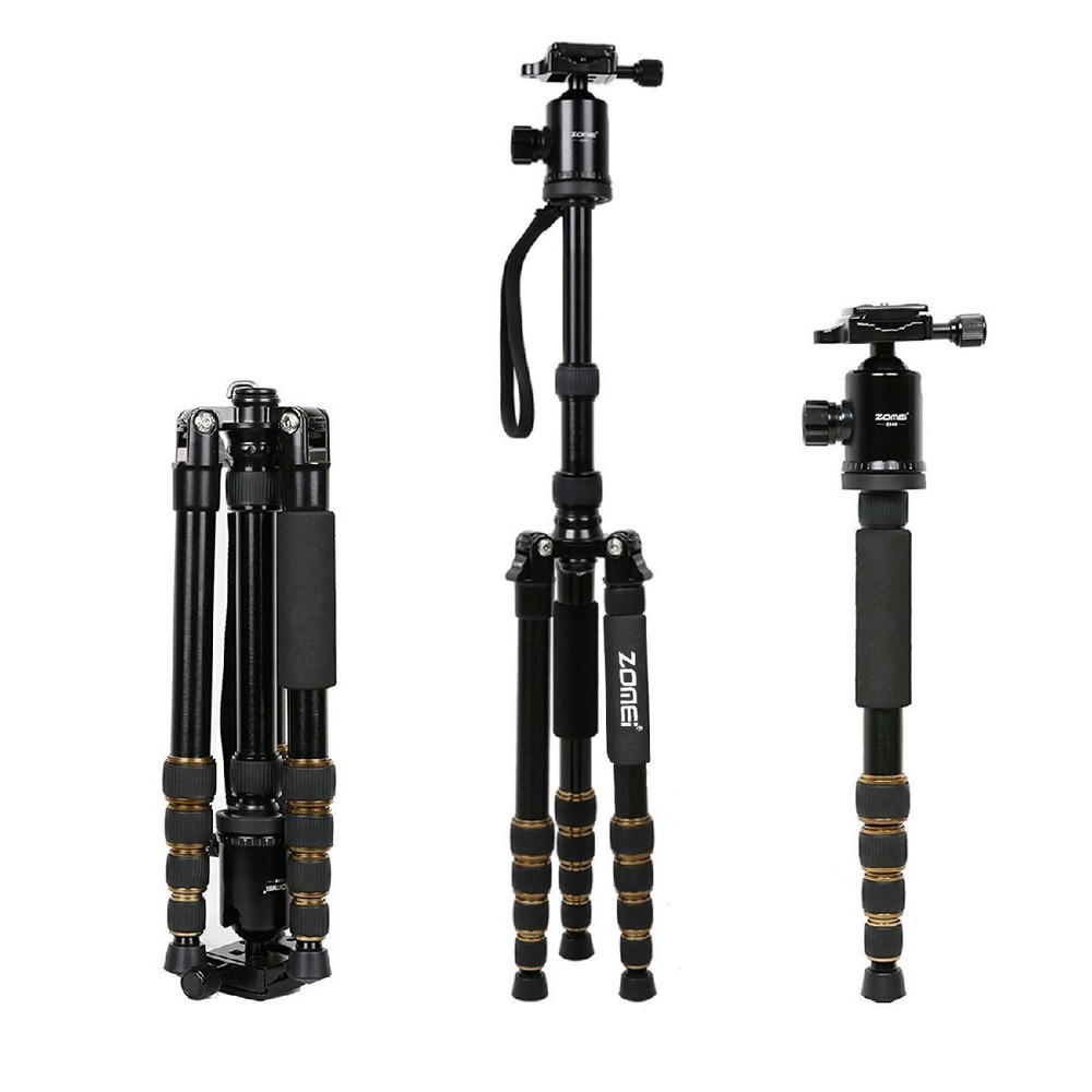 Zomei Z669 Magnesium Aluminum Alloy Travel Camera Tripod with Ball Head for Cano