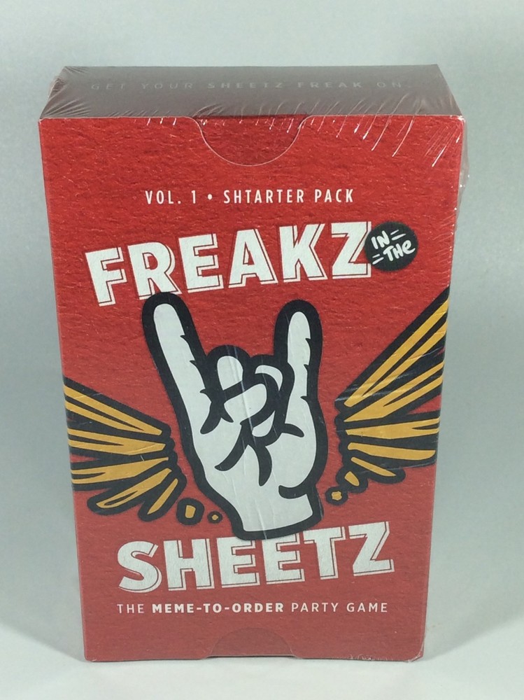 Sheetz Customer Loyalty Meme Card Game: Freakz in the Sheetz. NEW Sealed Age 13+-image