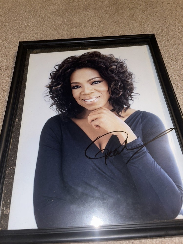 oprah winfrey signed autographed 8 x 10 photo psa cert coa rare