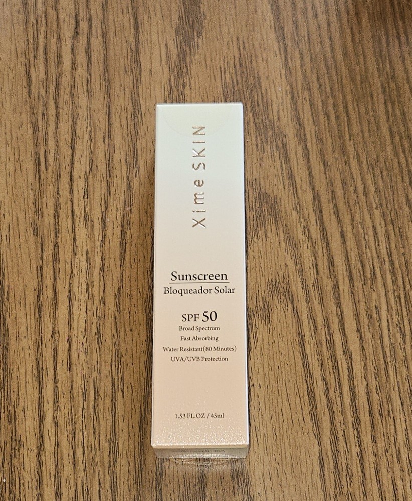 Xime Skin SPF 50 Sunscreen 1.53 fl oz New Sealed