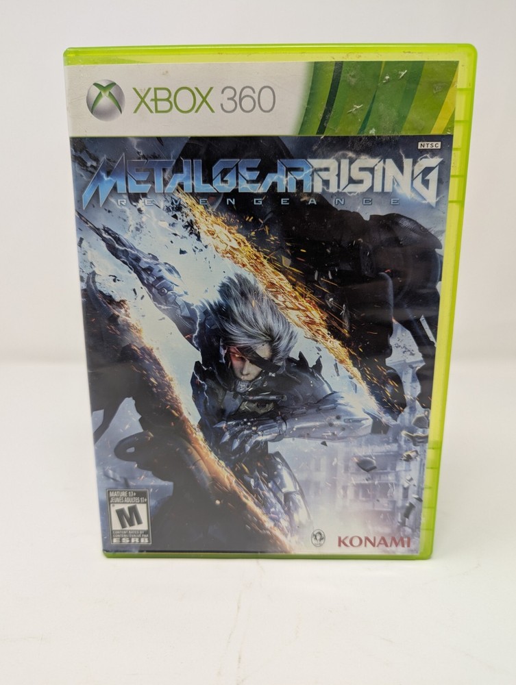 Metal Gear Rising Revengeance Xbox 360 2013 Complete In Box