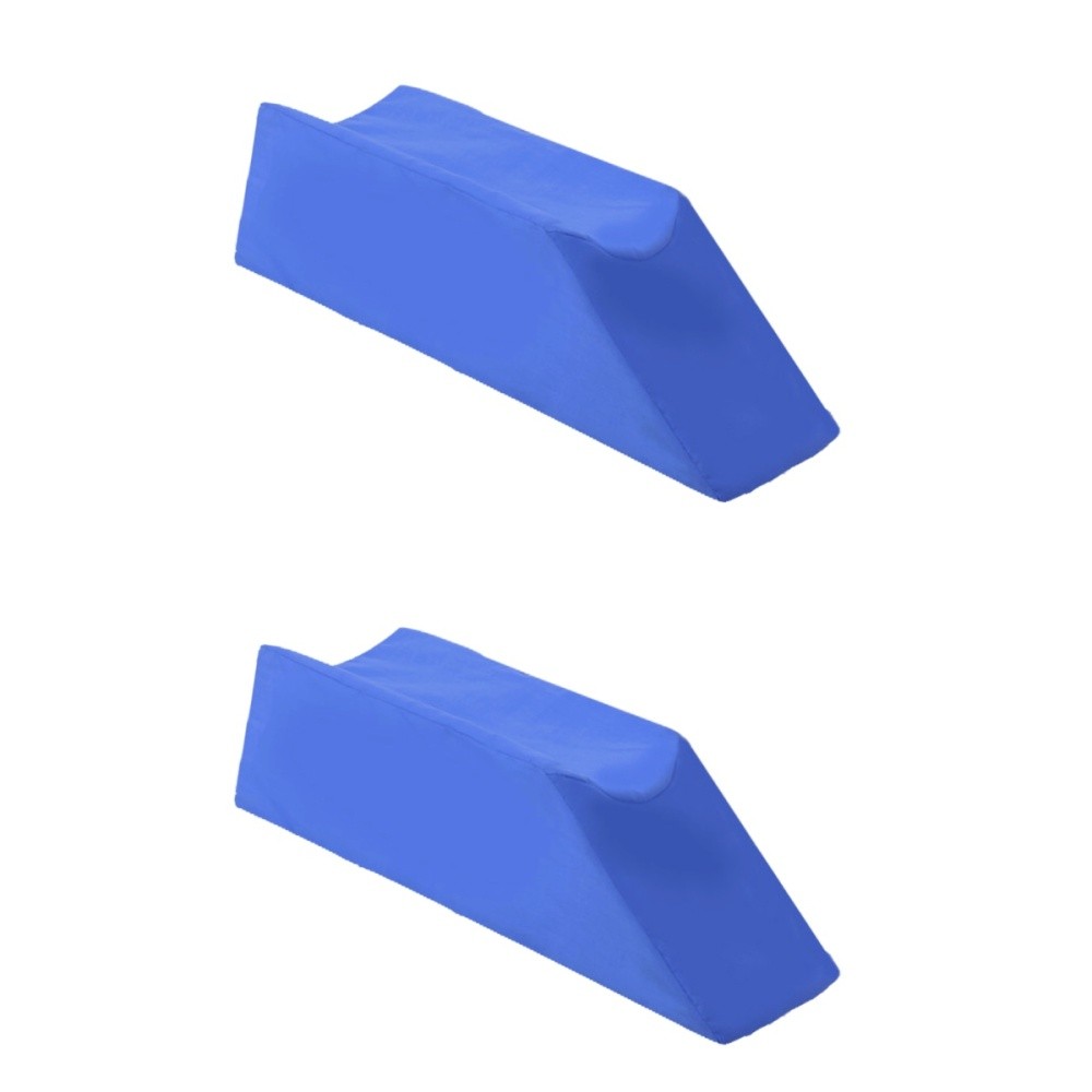 2-Pack Post-Surgery Leg Elevation Wedge Pillow for Patient Care