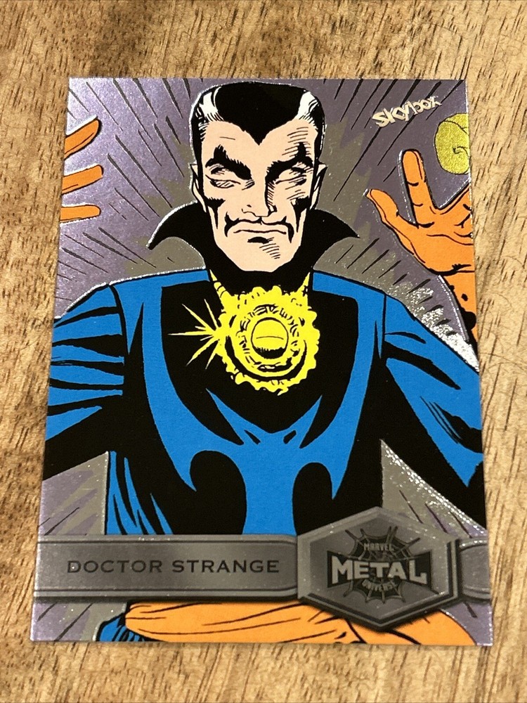 2022 Marvel Metal Universe Spider-Man #123 High Series Doctor Strange
