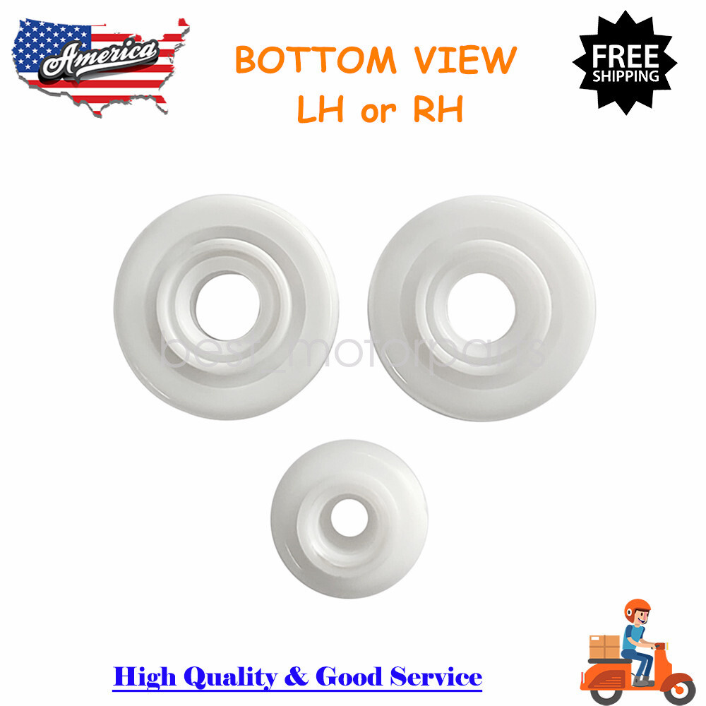 For 78-88 GM Chevy Olds A/G Front Window Regulator Repair Guide Roller Set LH/RH