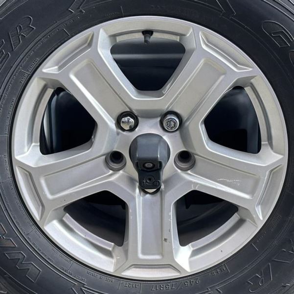 Wheel 17x7-1/2 Aluminum 5 Straight Spoke Fits 18-23 WRANGLER 2626173