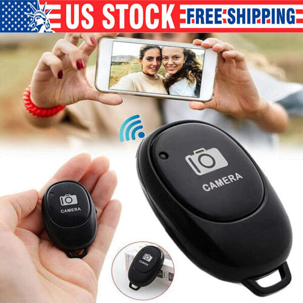 Camera Shutter Wireless Bluetooth Remote Control for Android Apple iPhone LOT
