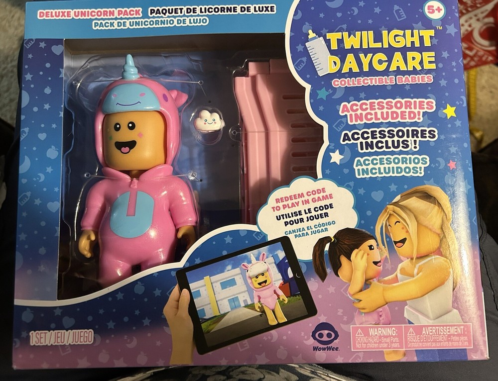 Twilight Daycare Collectible Babies Deluxe Unicorn Pack + Roblox DLC Code