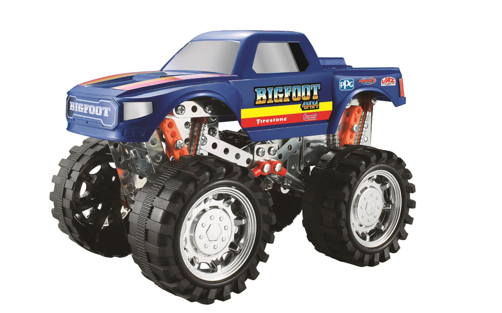 Bigfoot Steel Monster Truck Toy Construction Set Boys Kids FAST SHIPPING!