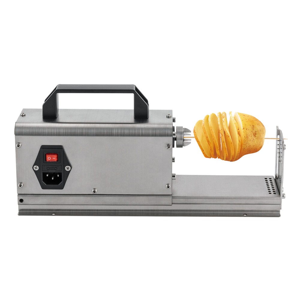 Electric Potato Tower Potato Twister Vegetable Chips Twister Cutter Machine 110V