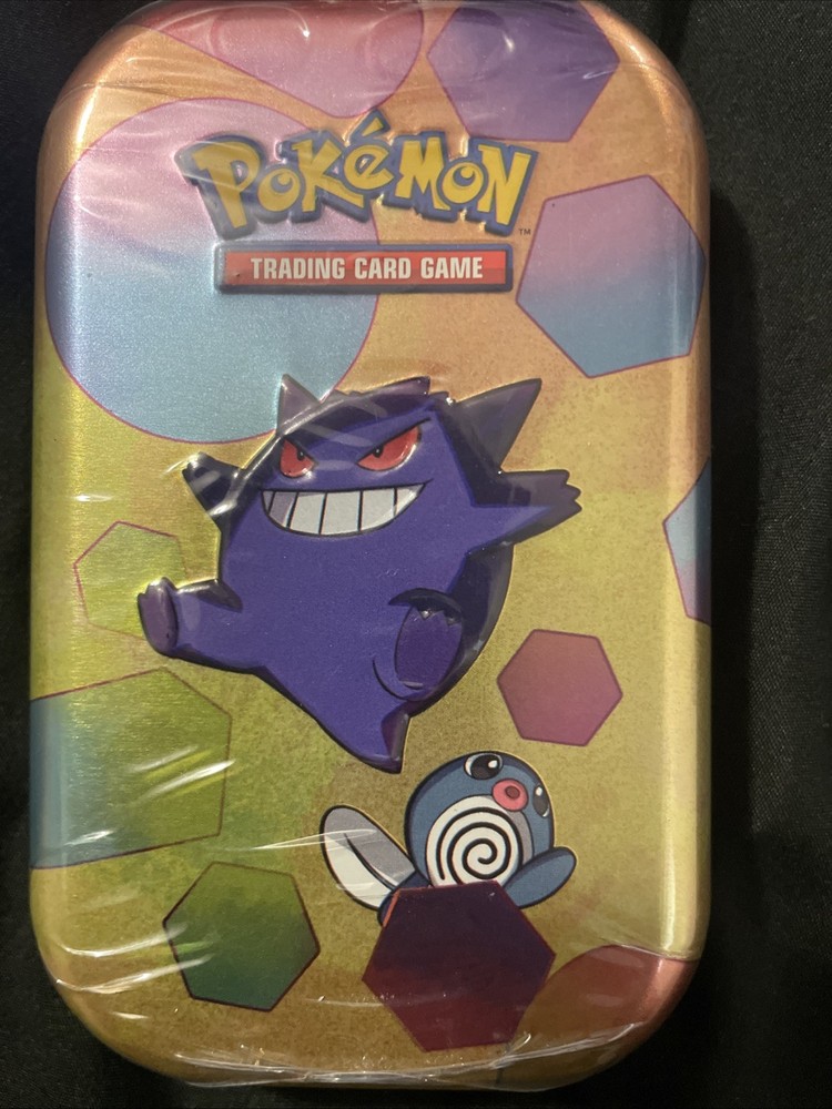 Pokémon TCG Scarlet Violet 151 Mini Tin Gengar Poliwag Sealed